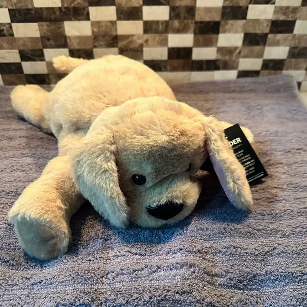 NWT Two Blind Brothers Plush Toy - Cream